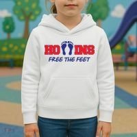 Hollins Free The Feet Kids Hoodie thumb 3