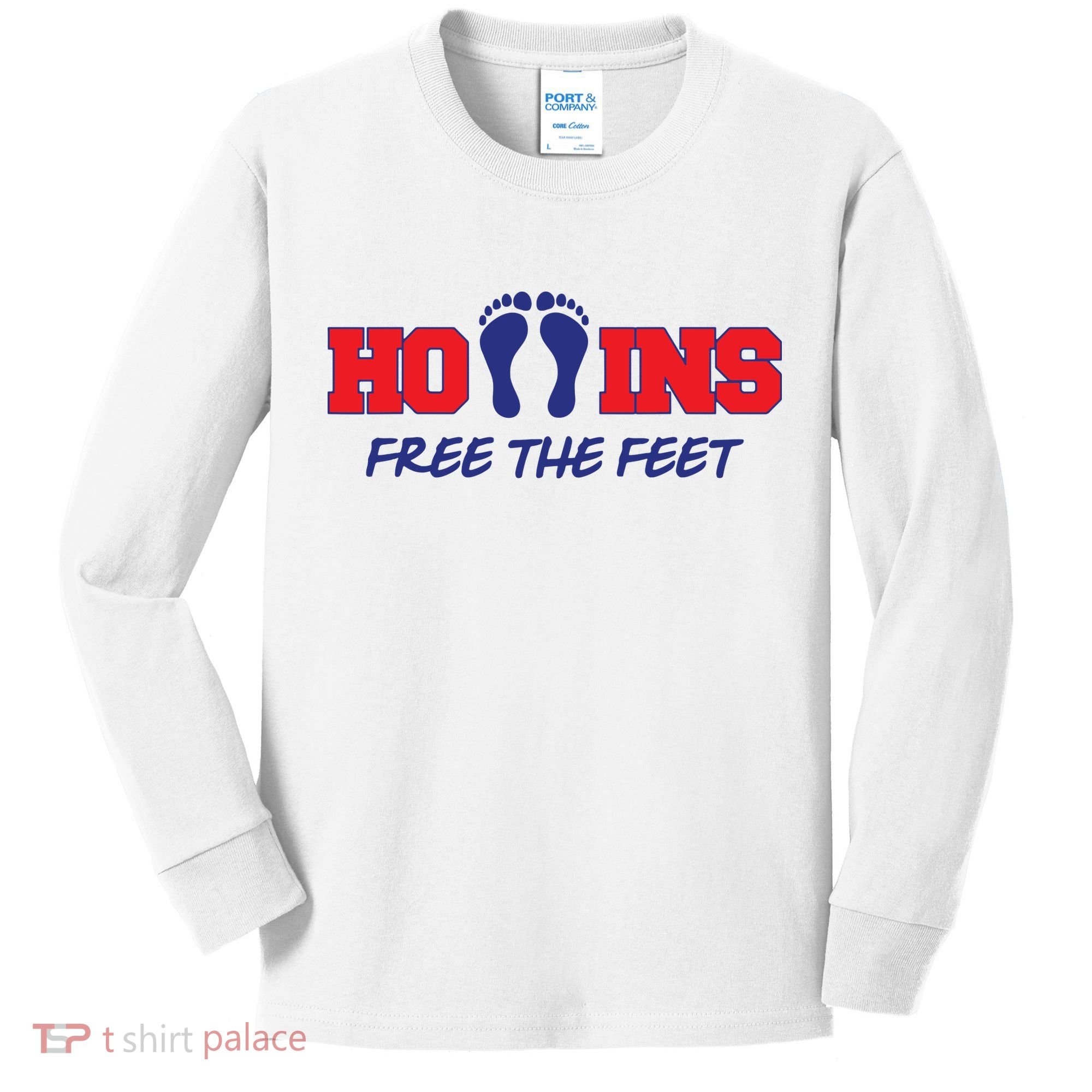 Hollins Free The Feet Kids Long Sleeve Shirt