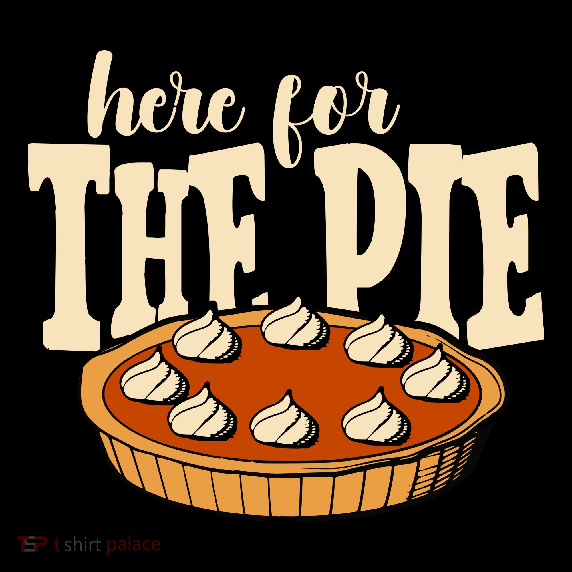Here For The Pie Thanksgiving Holiday Backpack