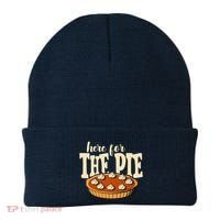 Here For The Pie Thanksgiving Holiday Beanie thumb 0