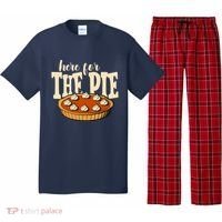 Here For The Pie Thanksgiving Holiday Pajama Set thumb 0