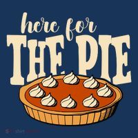 Here For The Pie Thanksgiving Holiday Women's Long Sleeve Shirt thumb 2