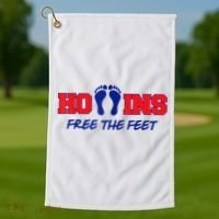 Hollins Free The Feet Golf Towel thumb 1