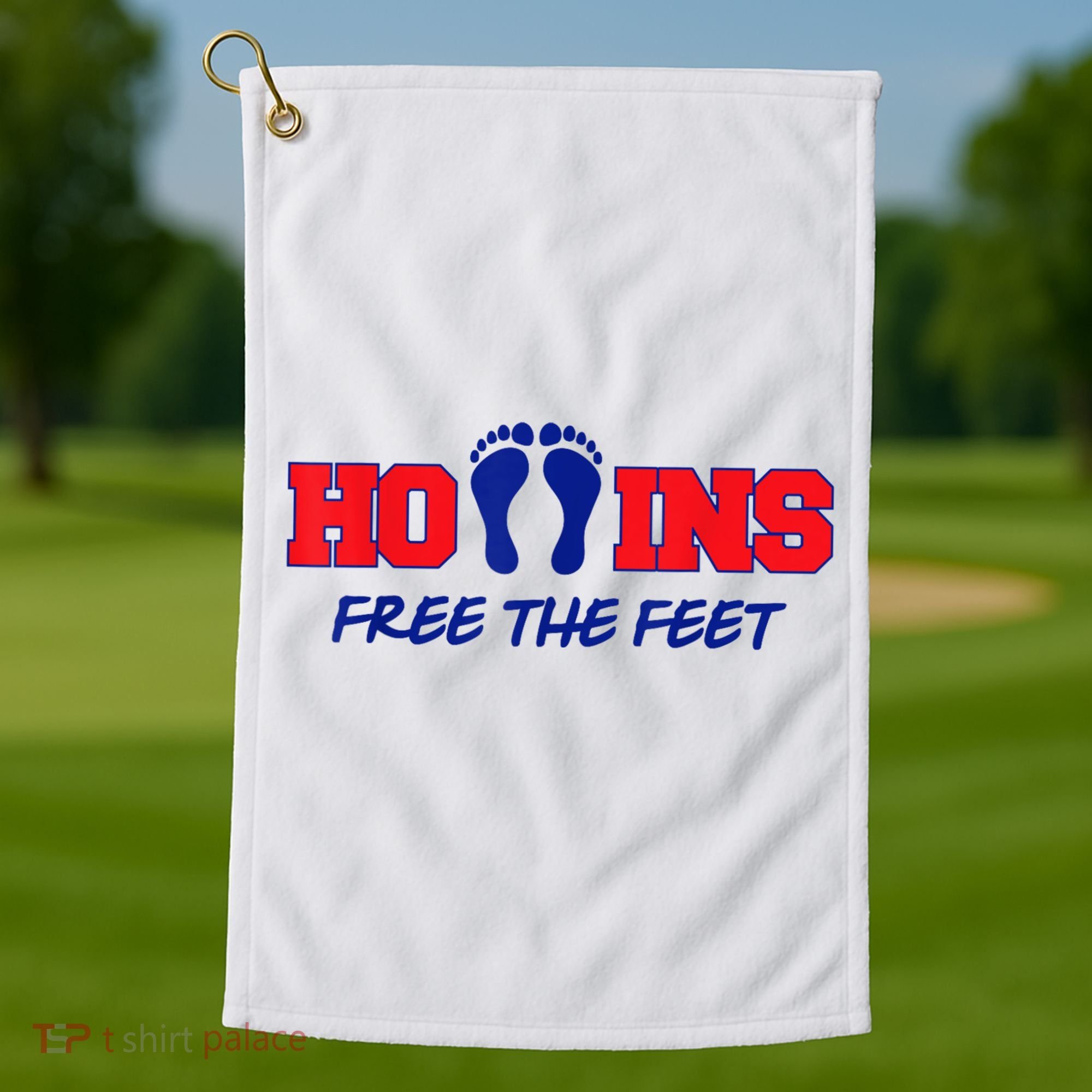 Hollins Free The Feet Golf Towel