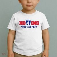 Hollins Free The Feet Toddler T-Shirt thumb 2