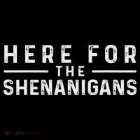 Here For The Shenanigans Irish Ireland St. Patrick's Day Women's Hoodie thumb 2