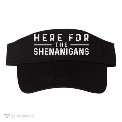 Here For The Shenanigans Irish Ireland St. Patrick's Day Visor
