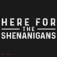 Here For The Shenanigans Irish Ireland St. Patrick's Day Visor thumb 3