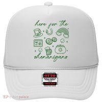 Here For The Shenanigans St Patricks Day Hat thumb 0
