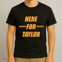 Here For Taylor Football Sports Fan T-Shirt thumb 3