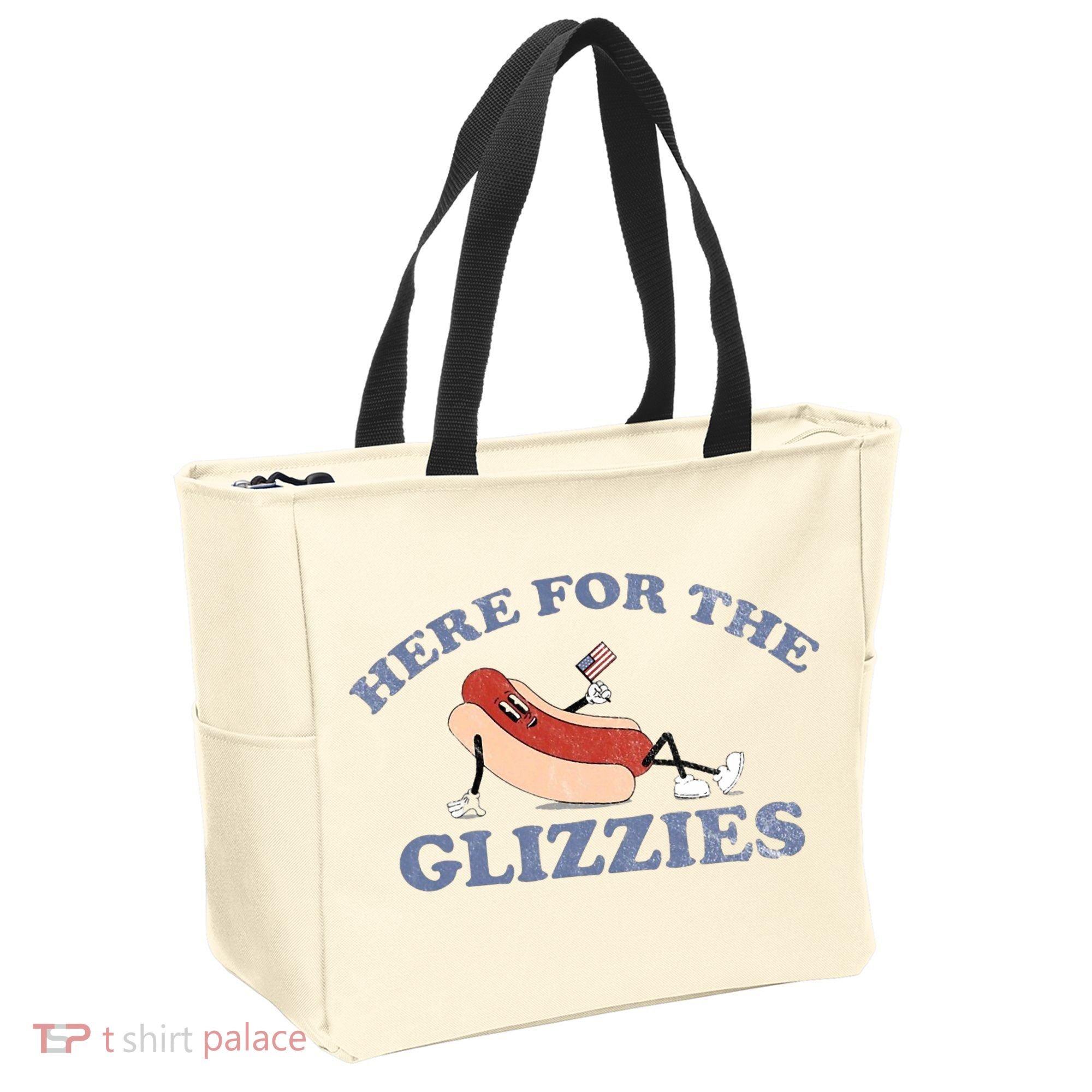 Here For The Glizzies 4th Of July Tote Bag