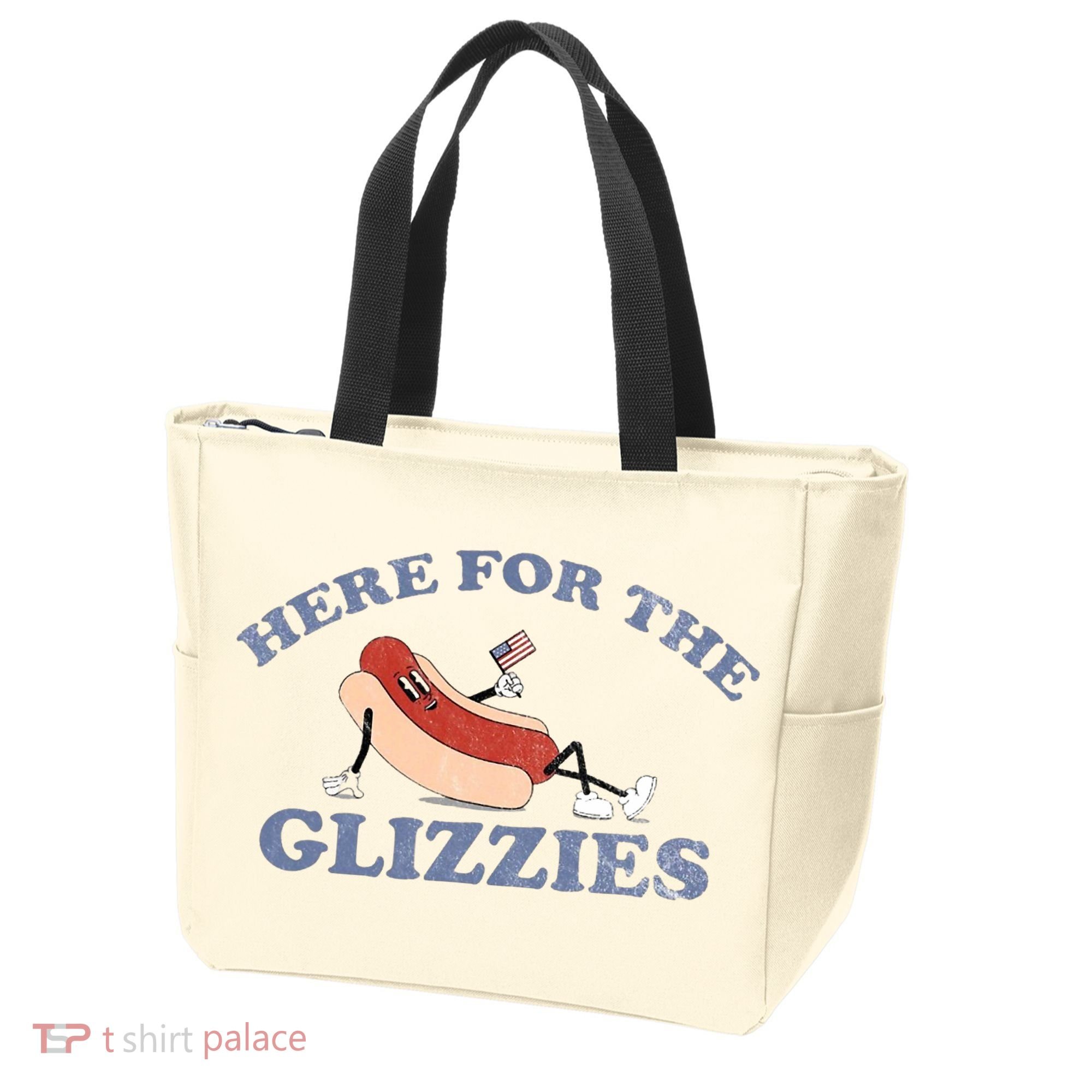 Here For The Glizzies 4th Of July Tote Bag