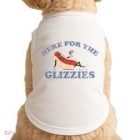 Here For The Glizzies 4th Of July Doggie Tank thumb 0