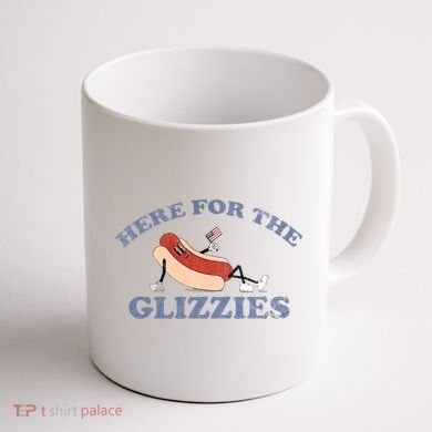 Here For The Glizzies 4th Of July Coffee Mug back