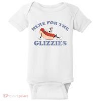 Here For The Glizzies 4th Of July Baby Bodysuit thumb 0
