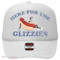 Here For The Glizzies 4th Of July Hat thumb 0