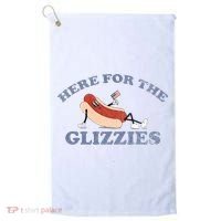 Here For The Glizzies 4th Of July Golf Towel thumb 0