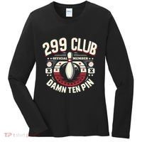 Humor Funny Ten Pin Bowling Women's Long Sleeve Shirt thumb 0