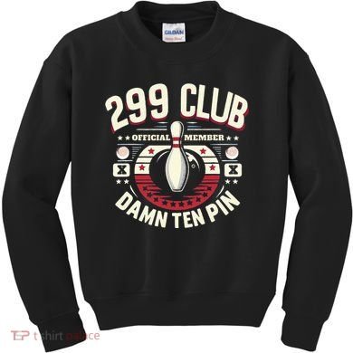 Humor Funny Ten Pin Bowling Kids Sweatshirt