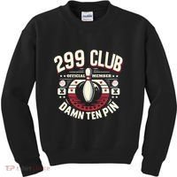 Humor Funny Ten Pin Bowling Kids Sweatshirt thumb 0