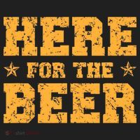 Here For The Beer Funny Drinking College Party Beanie thumb 2