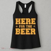 Here For The Beer Funny Drinking College Party Women's Tank Top thumb 3