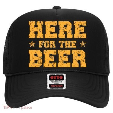 Here For The Beer Funny Drinking College Party Hat