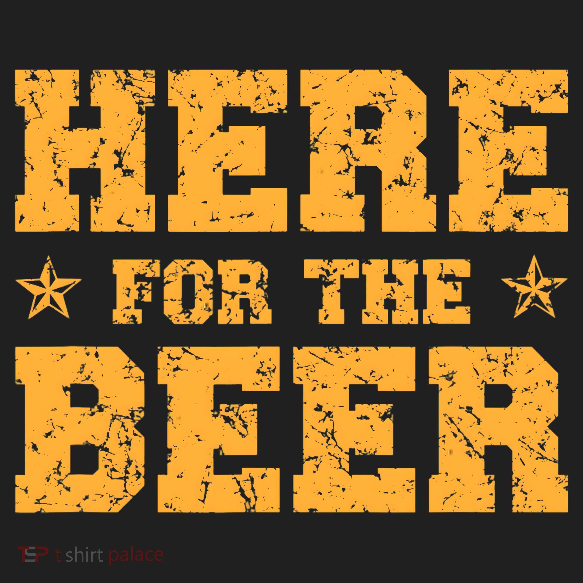 Here For The Beer Funny Drinking College Party Hat