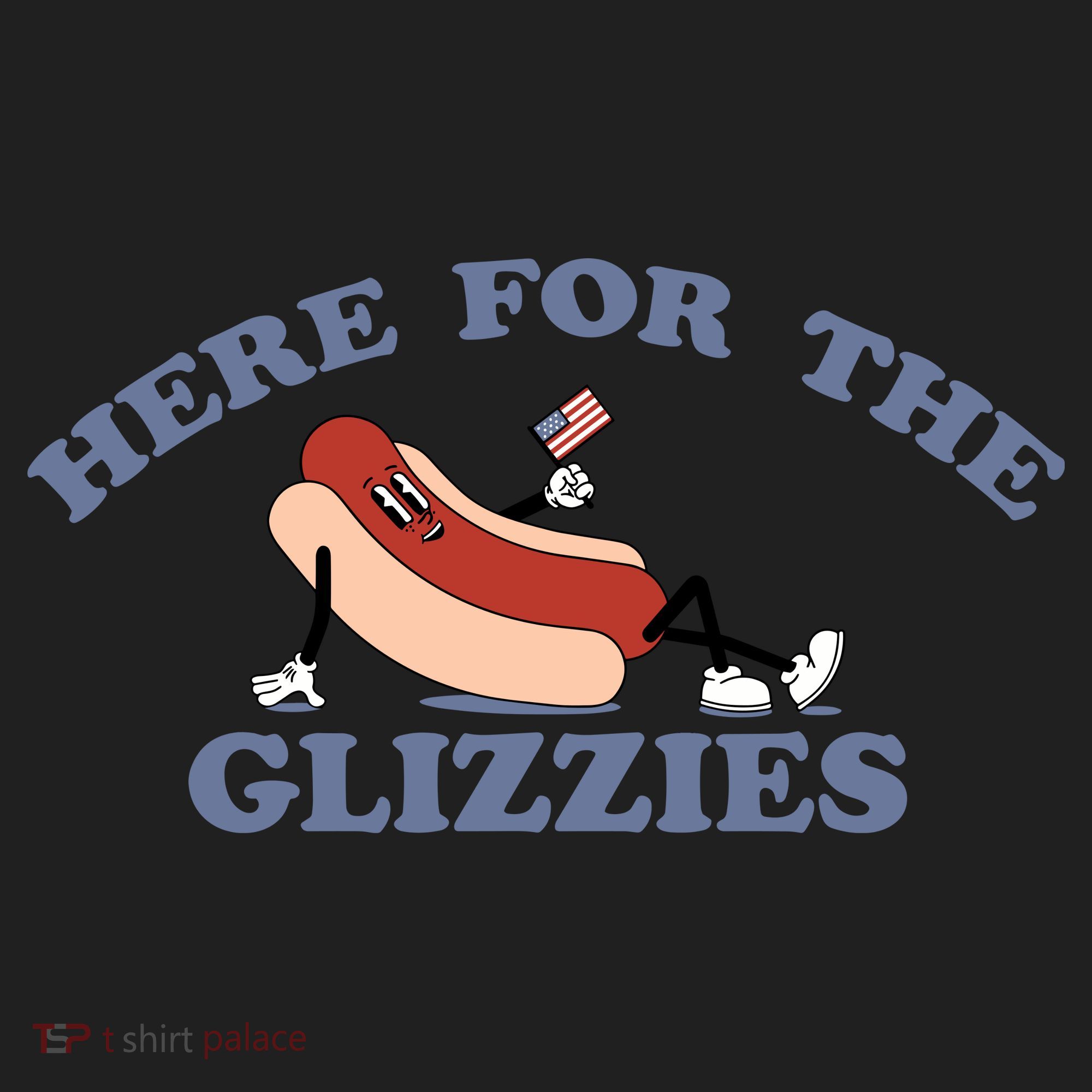 Here For The Glizzies 4th Of July Women's Sweatshirt