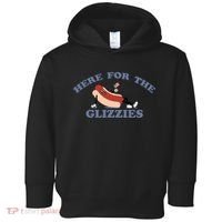 Here For The Glizzies 4th Of July Toddler Hoodie thumb 0