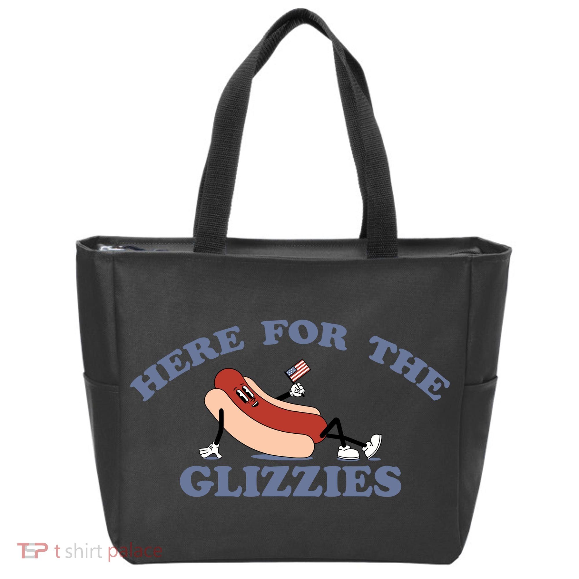 Here For The Glizzies 4th Of July Tote Bag