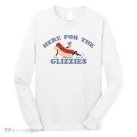 Here For The Glizzies 4th Of July Long Sleeve Shirt thumb 0