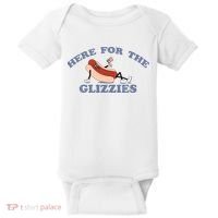 Here For The Glizzies 4th Of July Baby Bodysuit thumb 0