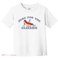 Here For The Glizzies 4th Of July Toddler T-Shirt thumb 0