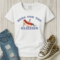 Here For The Glizzies 4th Of July Women's T-Shirt thumb 3