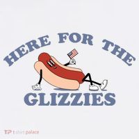 Here For The Glizzies 4th Of July Women's T-Shirt thumb 6