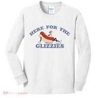 Here For The Glizzies 4th Of July Kids Long Sleeve Shirt thumb 0