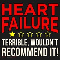 Heart Failure Terrible Hearts Disease Awareness Graphic Gift Bucket Hat thumb 4