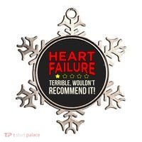 Heart Failure Terrible Hearts Disease Awareness Graphic Gift Ornament thumb 0
