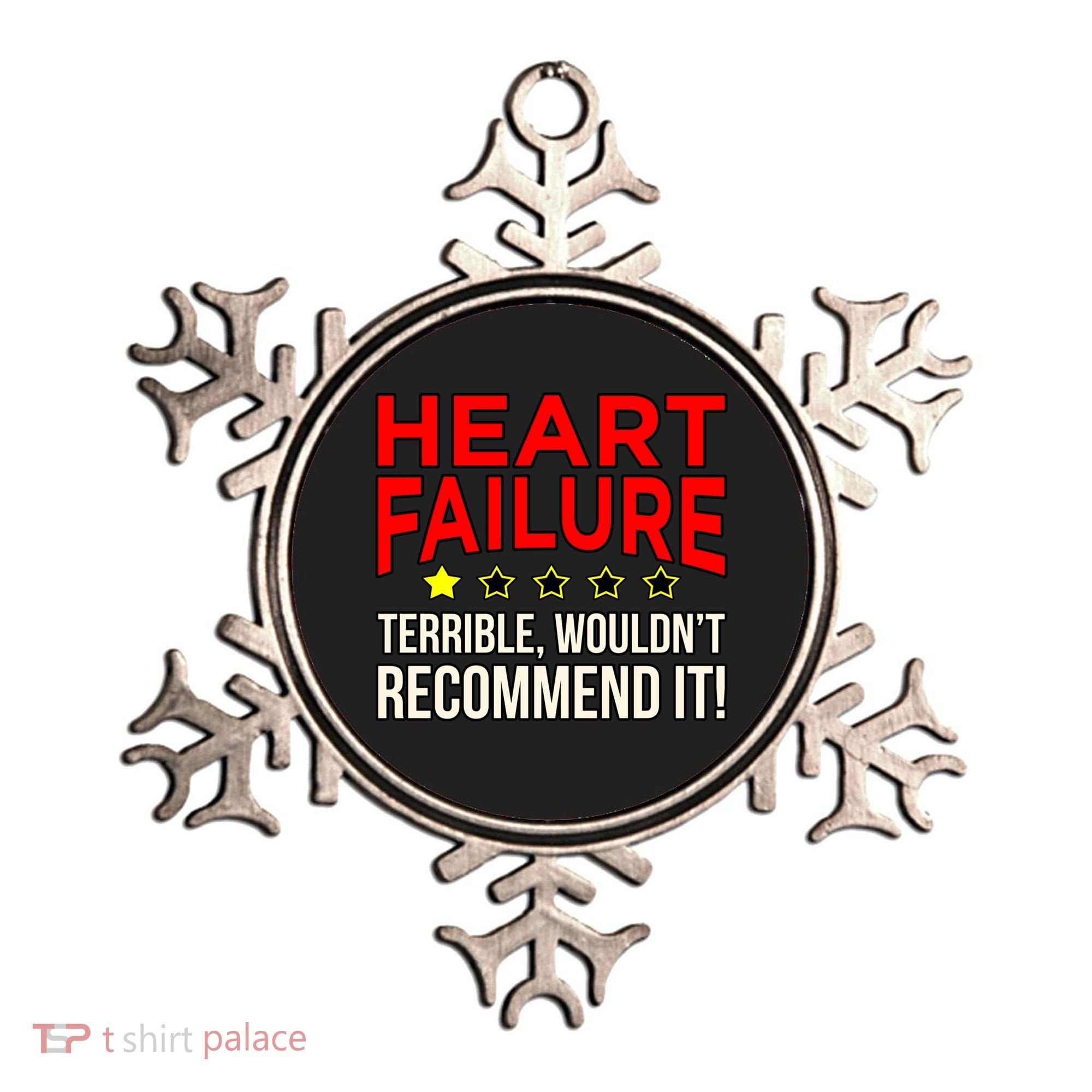 Heart Failure Terrible Hearts Disease Awareness Graphic Gift Ornament