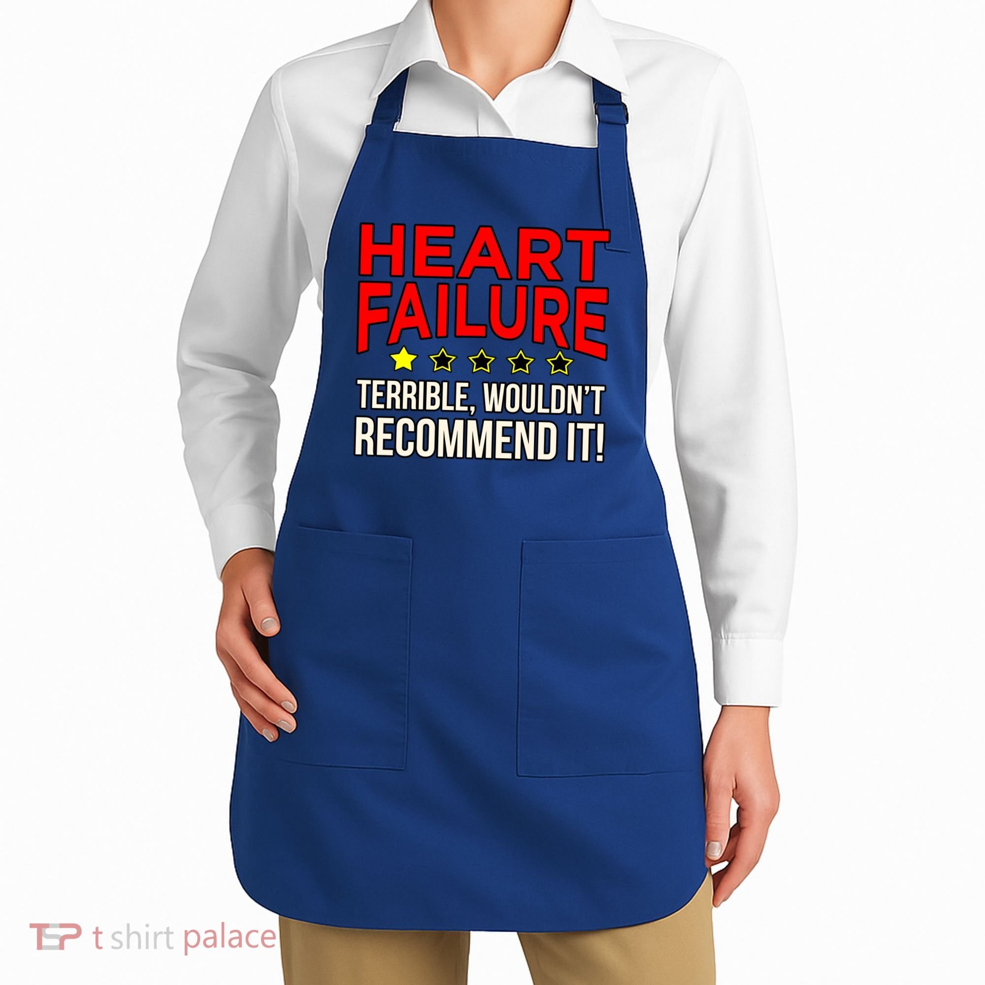 Heart Failure Terrible Hearts Disease Awareness Graphic Gift Apron