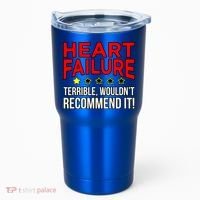 Heart Failure Terrible Hearts Disease Awareness Graphic Gift Tumbler thumb 0