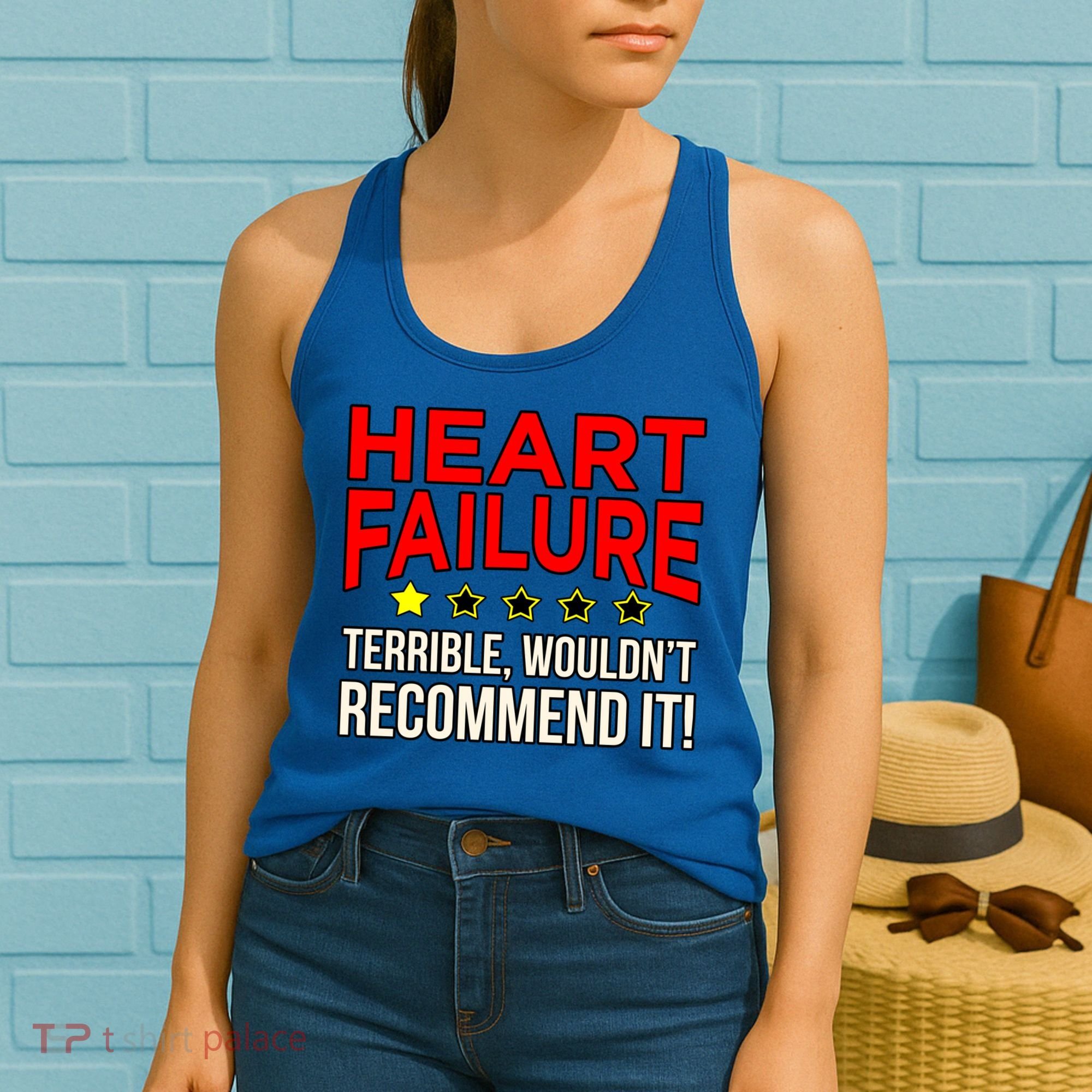 Heart Failure Terrible Hearts Disease Awareness Graphic Gift Women's Tank Top