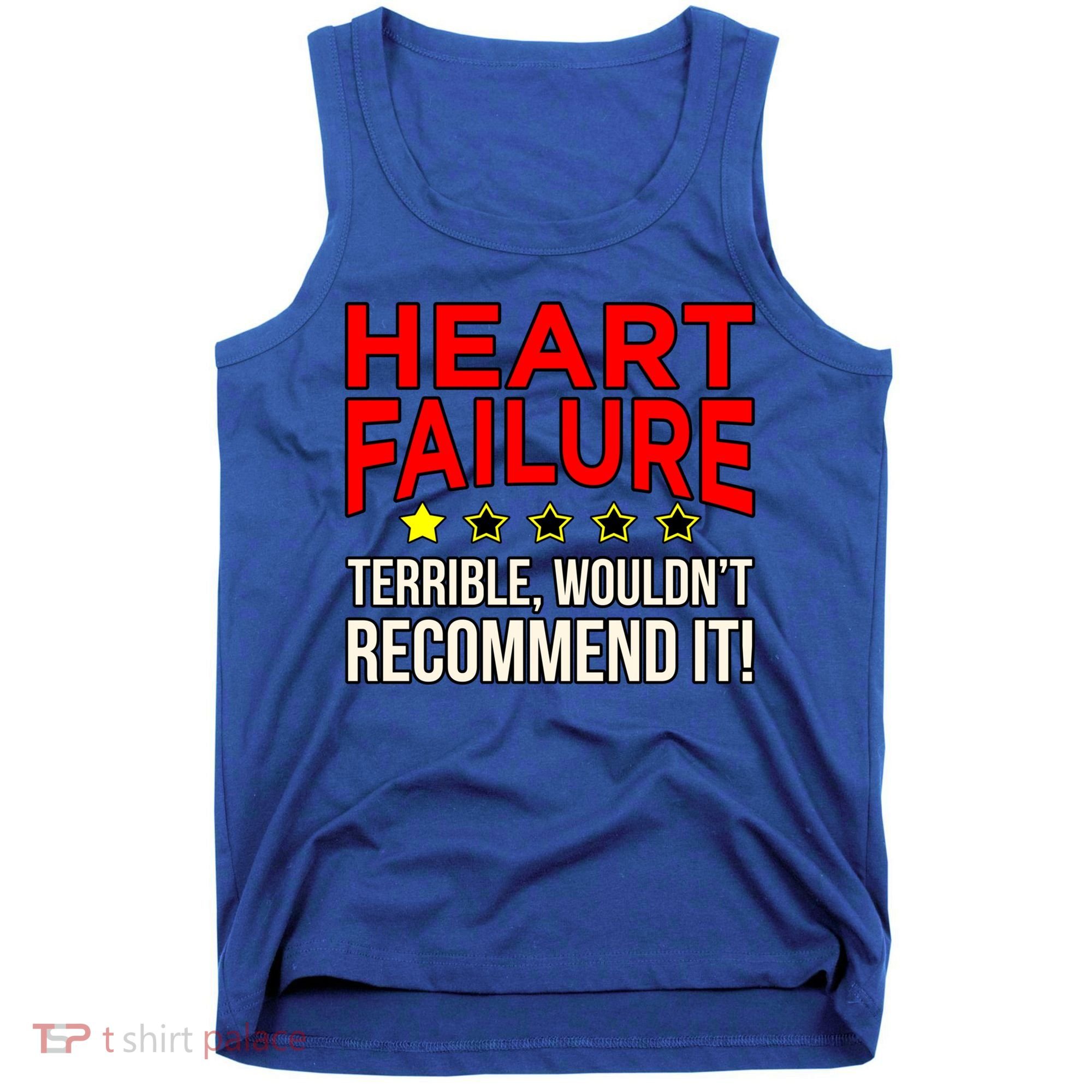Heart Failure Terrible Hearts Disease Awareness Graphic Gift Tank Top