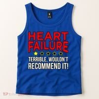 Heart Failure Terrible Hearts Disease Awareness Graphic Gift Tank Top thumb 2