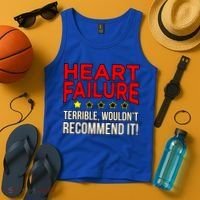 Heart Failure Terrible Hearts Disease Awareness Graphic Gift Tank Top thumb 4