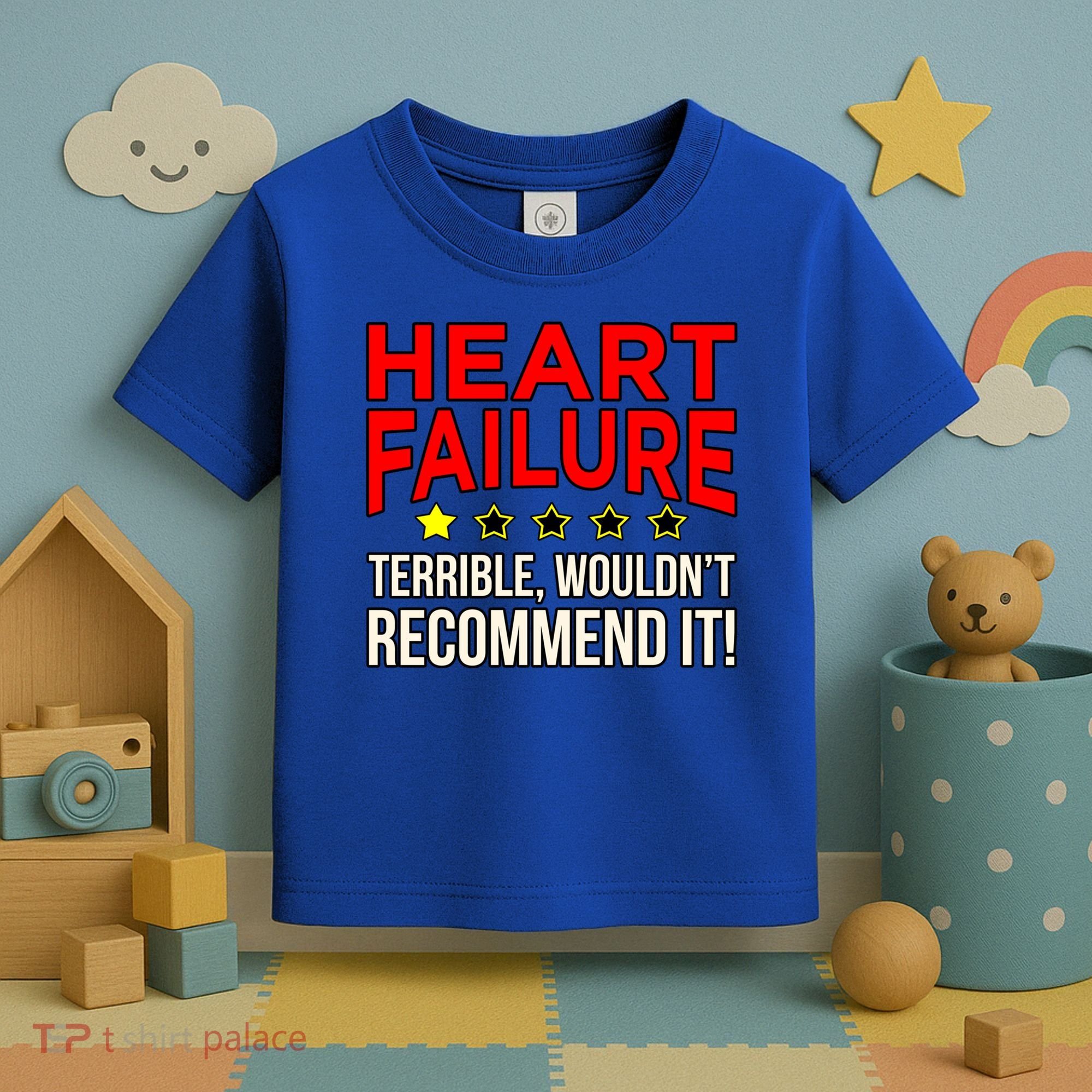 Heart Failure Terrible Hearts Disease Awareness Graphic Gift Toddler T-Shirt