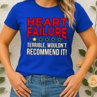 Heart Failure Terrible Hearts Disease Awareness Graphic Gift Women's T-Shirt thumb 2