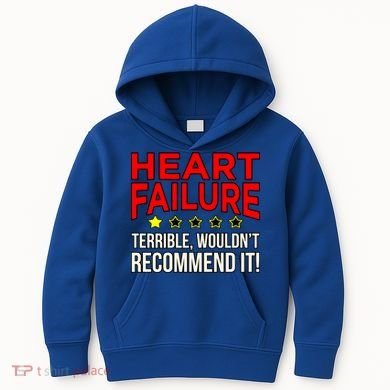 Heart Failure Terrible Hearts Disease Awareness Graphic Gift Kids Hoodie