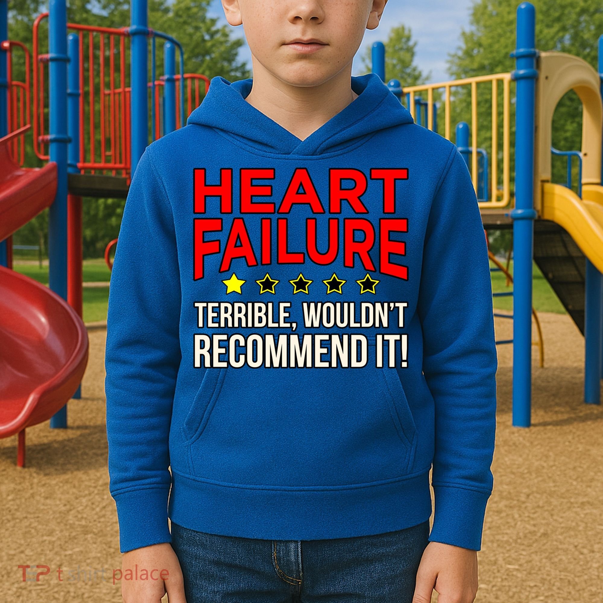 Heart Failure Terrible Hearts Disease Awareness Graphic Gift Kids Hoodie